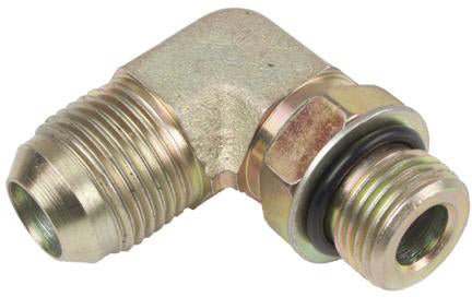 Raccordo Idraulico 90° 1/2 JIC Maschio X 3/8 ORB Maschio - INDUSTRIAL 6801-08-06