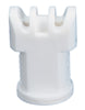 TeeJet AITTJ6011008VP AITTJ60 Air Induction TwinJet Twin Flat Spray Tip, Poly, 110°, White, Orifice 8