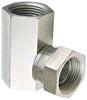 Female NPTF to Female NPSM Swivel  90 Elbow