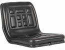 TISCO Universal Compact Tractor Seat - Black Polyurethane