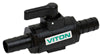1/2" HOSEBARB MICRO-VALVE FKM