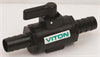 3/4" HOSEBARB MICRO-VALVE FKM