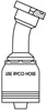 CODE 61 FLANGE 22.5 DEGREE BEND WITH 1 INCH THREAD FOR 3/4 INCH HOSE