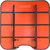 Sun-Smart Tractor & Mower Sunshade Canopy - ROPS Mount, Compact Size, Orange