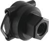 Tee, Female Ors With 1/4" Gauge Port