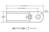 Kondex Straw Claw Chopper Blades for Claas Pro Chop, Turbo Chop, and Mav Rotors 0736 872 0, 0553 860 0 - 8-Pack