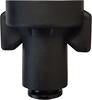 Adapter Cap Combo-Jet X 3/8" Tube Black - Cap Only