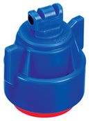 TeeJet AITTJ6011003VPCE AITTJ60 Air Induction TwinJet Twin Flat Spray Tip, Poly, 110°, Blue, Orifice 3