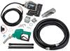 12 VOLT GPRO V25 FUEL TRANSFER PUMP WITH HOSE AND AUTOMATIC NOZZLE - 25 GPM