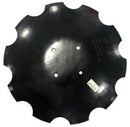 High Speed Disc Blade - 22" x 1/4", Notched for Case IH Speed Tiller 44920141