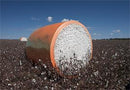 PickSmart Cotton Module Wrap - Orange, 24 Wraps per Roll, 9 Rolls per Pallet