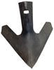 Field Cultivator Sweep for John Deere N238335 - 5/16" x 10", Knock-On, 47 Degree Shank