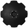 Disc Blade for Lemken Heliodor 8 3490471 - 18" x 5MM, Notched, 6-Bolt