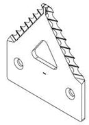JOHN DEERE 3 INCH COMBINE SECTION - MEGATOOTH - REPLACES H207930 / H160251