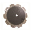 Wear Tuff Disc Blade - 32" x 10MM, Notched, 2-1/4" Square Axle