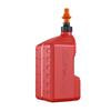 Tuff Jug with Ripper Cap - Red, 5 Gallon, Generation 3