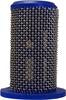 Flanged Tip Strainer, 50 Mesh Blue