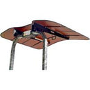 Sun-Smart Tractor & Mower Sunshade Canopy - ROPS Mount, Standard Size, Red