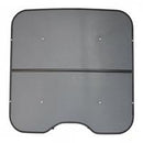 Sun-Smart Tractor & Mower Sunshade Canopy - ROPS Mount, Compact Size, Gray