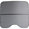 Sun-Smart Tractor & Mower Sunshade Canopy - ROPS Mount, Standard Size, Gray