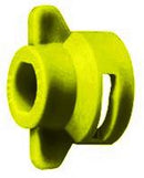 TeeJet CP213996CE Yellow Retrofit Cap for TwinJet Or AI Series Tips, Celcon