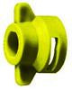 TeeJet CP213996CE Yellow Retrofit Cap for TwinJet Or AI Series Tips, Celcon