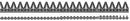 JD AH226582 40’ TAIL SEGMENT LH 4 SERRATION MEGAOOTH - DOUBLE DRIVE