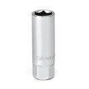 3/8" Drive 6 Point 2-1/2" Spark Plug Socket 9/16"