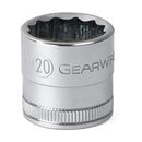 1/2" Drive 12 Point Standard Metric Socket 25mm