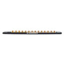 1/4" Drive Magnetic Socket Rail Includes 14 Clips