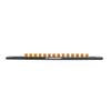 1/2" Drive Magnetic Socket Rail Includes 14 Clips