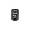 3/8" Drive 6 Point Standard Impact SAE Socket 9/16"