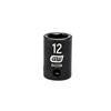 3/8" Drive 6 Point Standard Impact Metric Socket 12mm