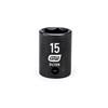 3/8" Drive 6 Point Standard Impact Metric Socket 15mm
