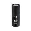 3/8" Drive 6 Point Deep Impact Metric Socket 16mm