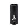3/8" Drive 6 Point Deep Impact Metric Socket 18mm
