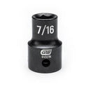 1/2" Drive 6 Point Standard Impact SAE Socket 7/16"