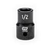 1/2" Drive 6 Point Standard Impact SAE Socket 1/2"