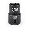 1/2" Drive 6 Point Standard Impact SAE Socket 9/16"