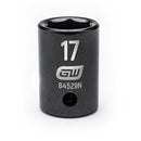 1/2" Drive 6 Point Standard Impact Metric Socket 17mm