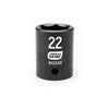 1/2" Drive 6 Point Standard Impact Metric Socket 22mm