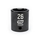 1/2" Drive 6 Point Standard Impact Metric Socket 26mm