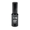 1/2" Drive 6 Point Deep Impact SAE Socket 7/16"