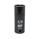 1/2" Drive 6 Point Deep Impact SAE Socket 7/8"