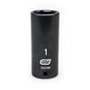 1/2" Drive 6 Point Deep Impact SAE Socket 1"