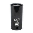 1/2" Drive 6 Point Deep Impact SAE Socket 1-1/8"