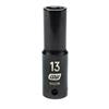 1/2" Drive 6 Point Deep Impact Metric Socket 13mm