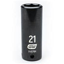 1/2" Drive 6 Point Deep Impact Metric Socket 21mm
