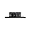 8 Piece 3/8" Drive 6 Point Deep Impact SAE Socket Set