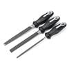 3 Piece 6" Bastard File Set with Ergonomic Handles